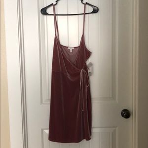 Crushed Velvet Dress